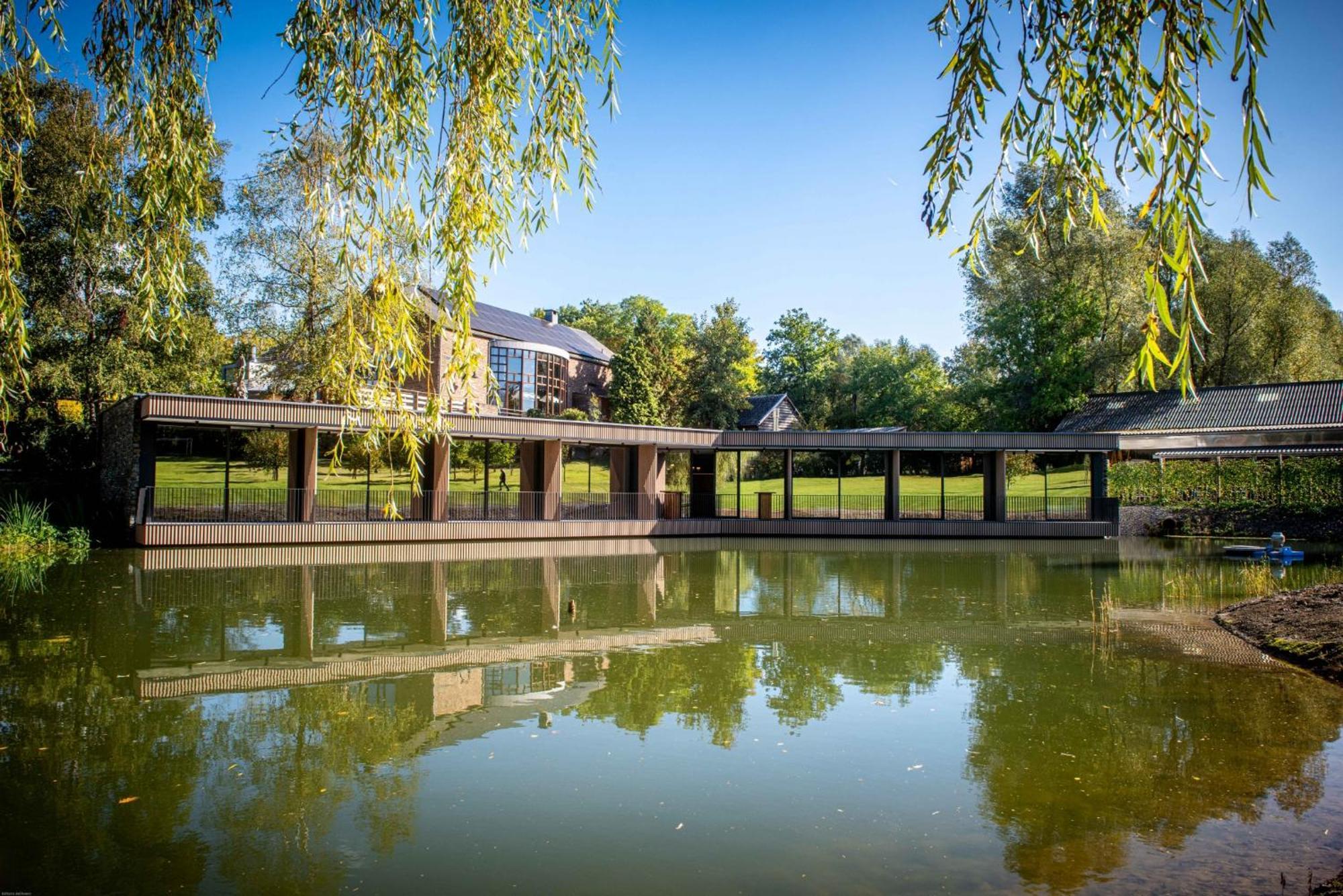 Aux Etangs - Hotel Battice Exterior foto